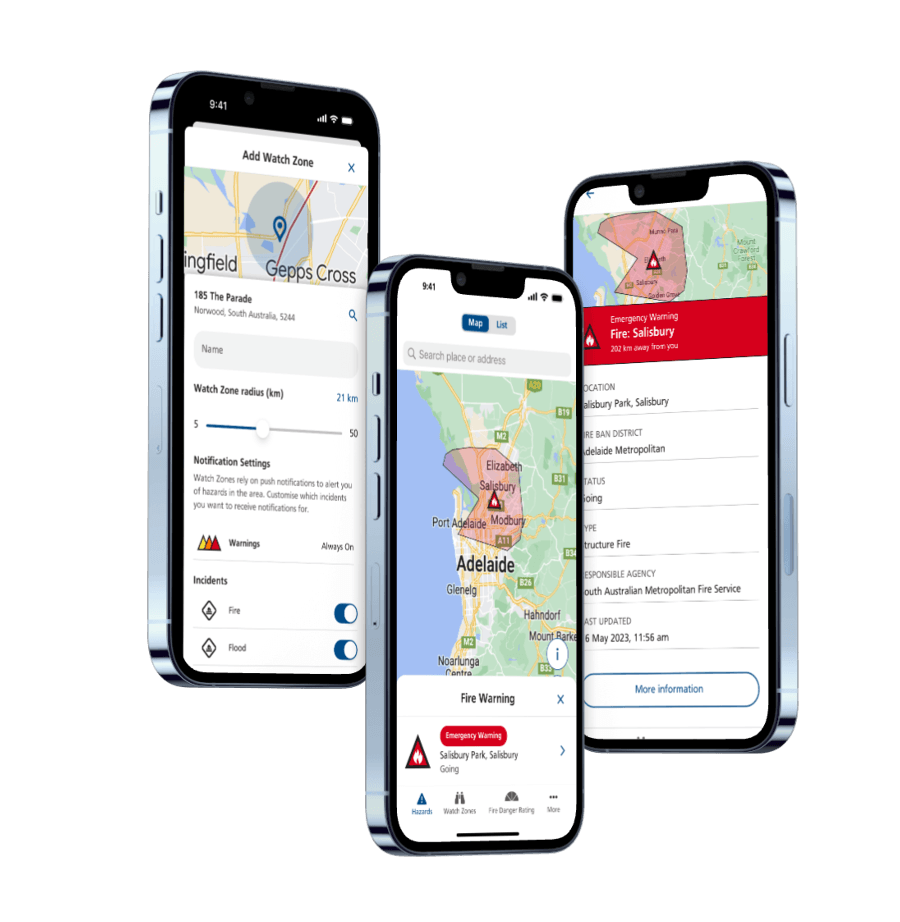 Alert SA mobile app